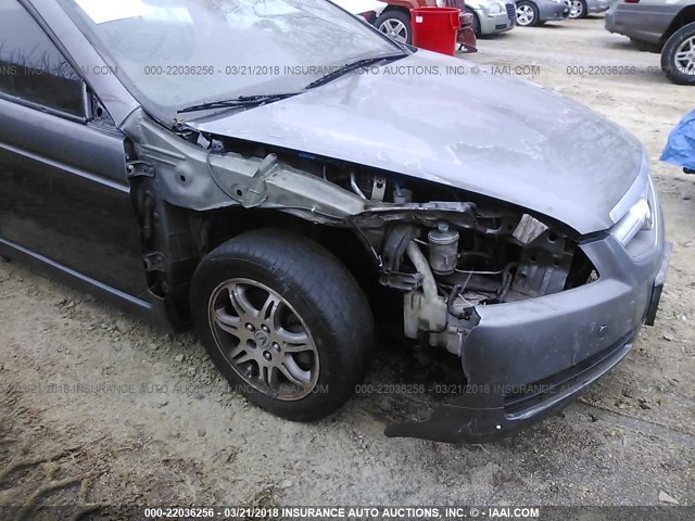 19UUA66285A064963 - 2005 ACURA TL GRAY photo 6