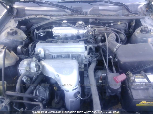 4T1BG22K61U775679 - 2001 TOYOTA CAMRY CE/LE/XLE BLUE photo 10