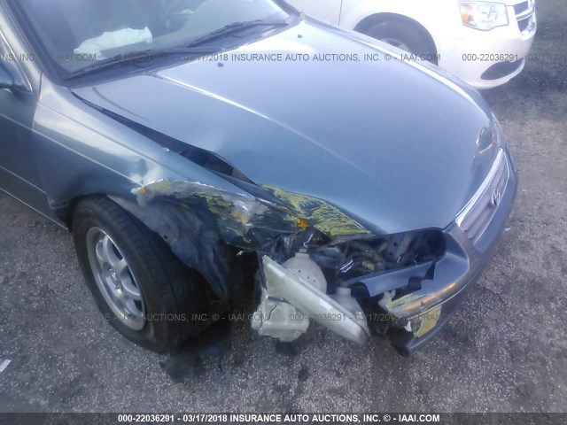 4T1BG22K61U775679 - 2001 TOYOTA CAMRY CE/LE/XLE BLUE photo 6