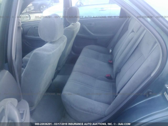 4T1BG22K61U775679 - 2001 TOYOTA CAMRY CE/LE/XLE BLUE photo 8