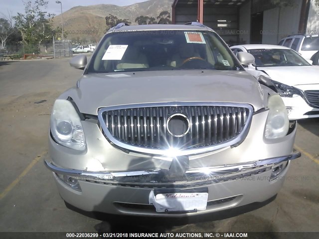 5GAER23728J227049 - 2008 BUICK ENCLAVE CXL TAN photo 6