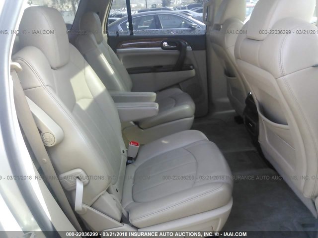 5GAER23728J227049 - 2008 BUICK ENCLAVE CXL TAN photo 8