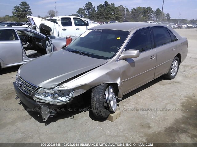 4T1BF28B33U295645 - 2003 TOYOTA AVALON XL/XLS GOLD photo 2