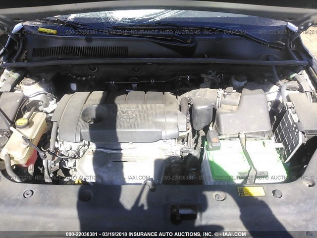 2T3DF4DV7BW149954 - 2011 TOYOTA RAV4 LIMITED Gümüş foto 10