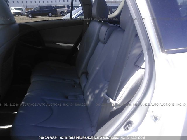 2T3DF4DV7BW149954 - 2011 TOYOTA RAV4 LIMITED Gümüş foto 8