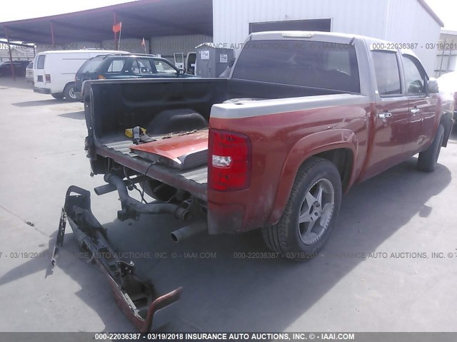 2GCEC13JX71542163 - 2007 CHEVROLET SILVERADO C1500 CREW CAB GRAY photo 4