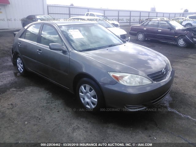 4T1BE32K92U566031 - 2002 TOYOTA CAMRY LE/XLE/SE 灰色 照片 1