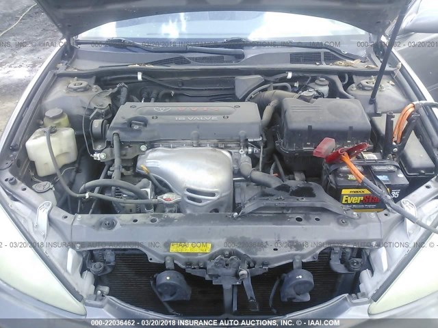 4T1BE32K92U566031 - 2002 TOYOTA CAMRY LE/XLE/SE 灰色 照片 10