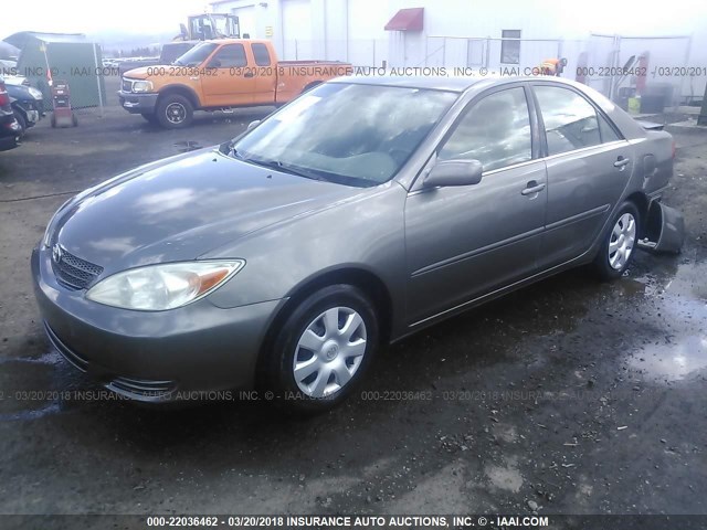 4T1BE32K92U566031 - 2002 TOYOTA CAMRY LE/XLE/SE 灰色 照片 2