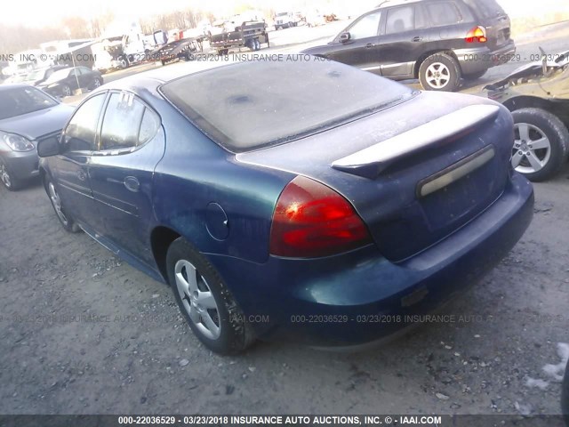 2G2WP522851237191 - 2005 PONTIAC GRAND PRIX Mavi foto 3