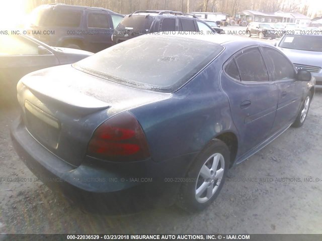 2G2WP522851237191 - 2005 PONTIAC GRAND PRIX Mavi foto 4