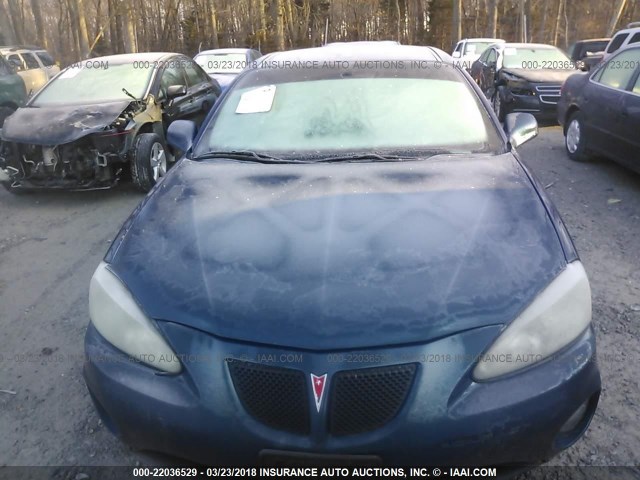 2G2WP522851237191 - 2005 PONTIAC GRAND PRIX Mavi foto 6