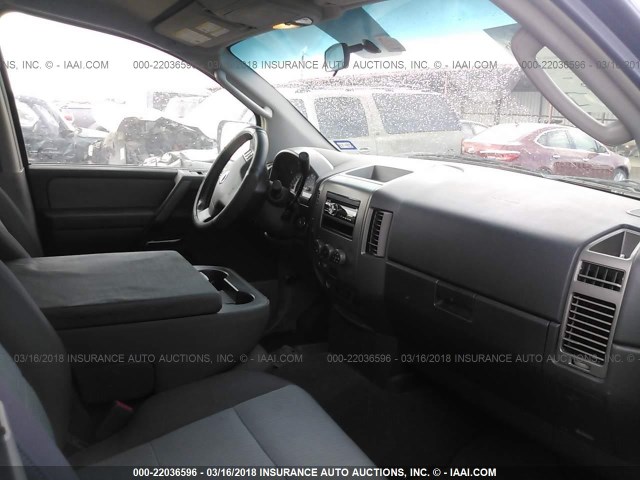 1N6AA07A54N558514 - 2004 NISSAN TITAN XE/SE/LE GREEN photo 5