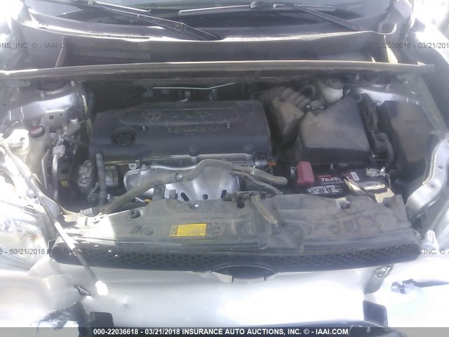 JTLZE4FE1FJ076224 - 2015 TOYOTA SCION XB SILVER photo 10