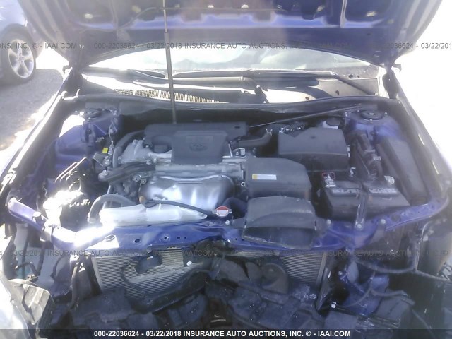 4T1BF1FKXGU533137 - 2016 TOYOTA CAMRY LE/XLE/SE/XSE ლურჯი ფოტო 10