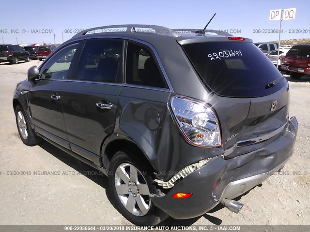 3GSDL63798S623758 - 2008 SATURN VUE XR GRAY photo 3