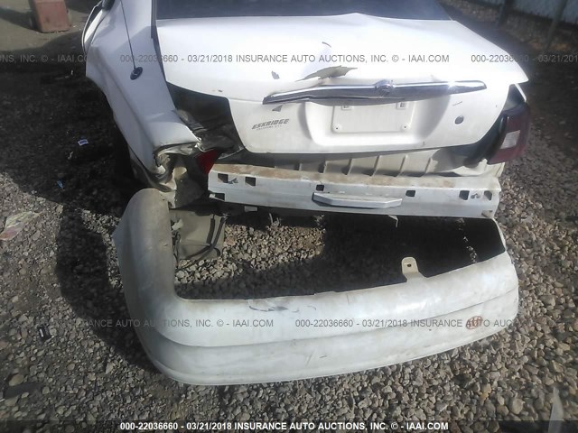 1MEFM50UX2A638489 - 2002 MERCURY SABLE GS/GS PLUS WHITE photo 6