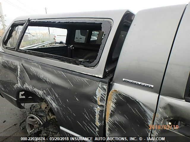 3D7KR29C26G143565 - 2006 DODGE RAM 2500 GRAY photo 8