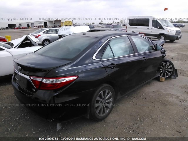 4T4BF1FK9FR498790 - 2015 TOYOTA CAMRY LE/XLE/SE/XSE 黑色 照片 4