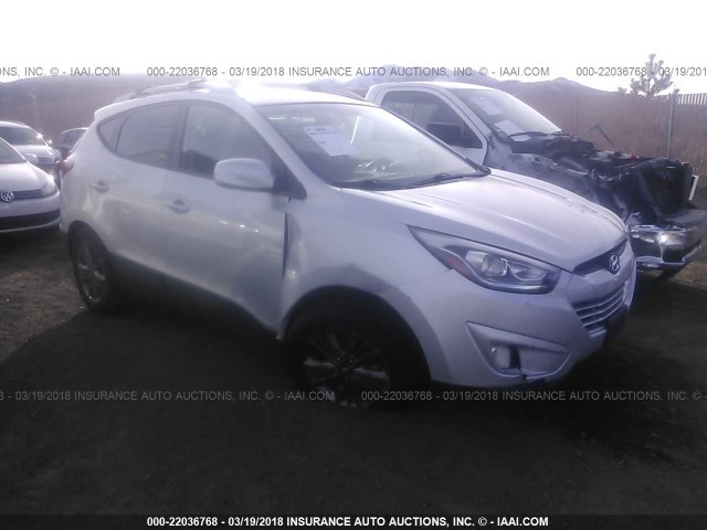 KM8JUCAG1EU926232 - 2014 HYUNDAI Tucson GLS/LIMITED/SE GRAY photo 1