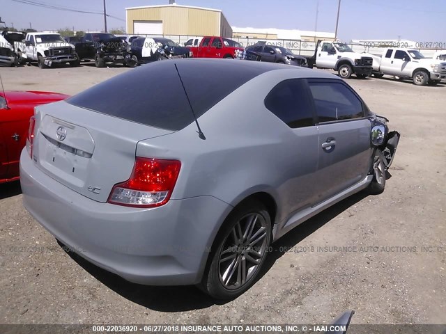 JTKJF5C78B3003800 - 2011 TOYOTA SCION TC 灰色 照片 4