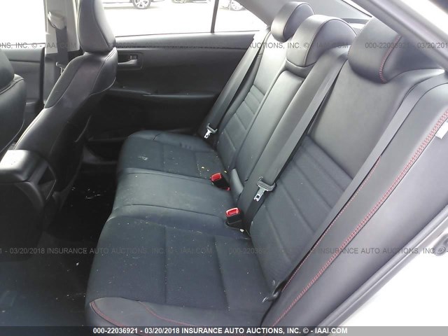 4T1BF1FK6HU425874 - 2017 TOYOTA CAMRY LE/XLE/SE/XSE SILVER photo 8