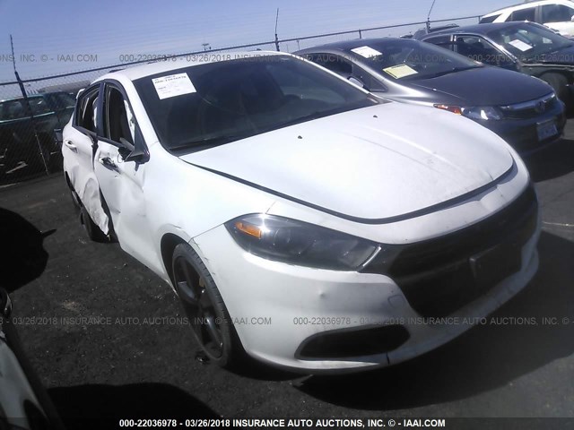 1C3CDFBB1FD435568 - 2015 DODGE DART SXT WHITE photo 1