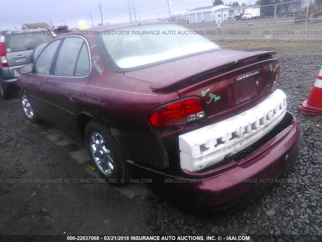 1G3WX52HXYF146355 - 2000 OLDSMOBILE INTRIGUE GLS RED photo 3