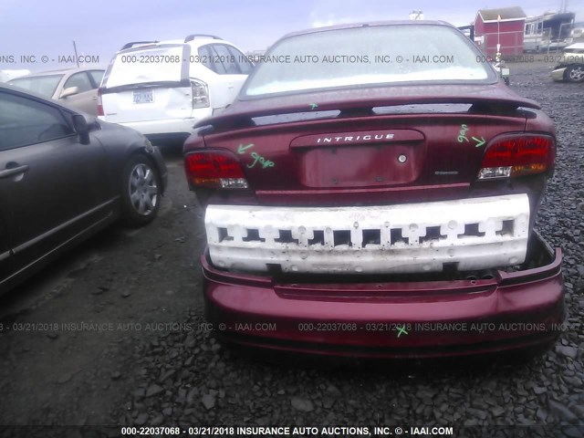 1G3WX52HXYF146355 - 2000 OLDSMOBILE INTRIGUE GLS RED photo 6