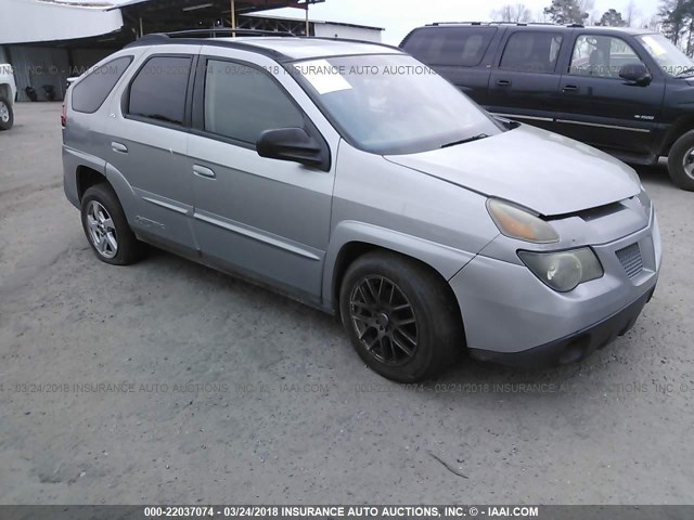 3G7DA03E84S522653 - 2004 PONTIAC AZTEK GRAY photo 1