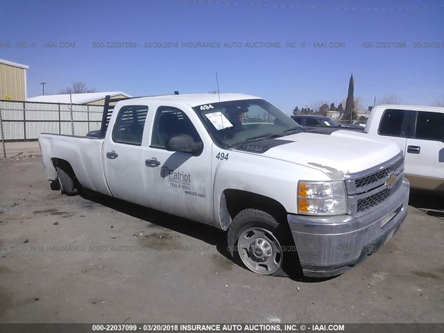 1GC1CVCG8CF155995 - 2012 CHEVROLET SILVERADO C2500 HEAVY DUTY WHITE photo 1