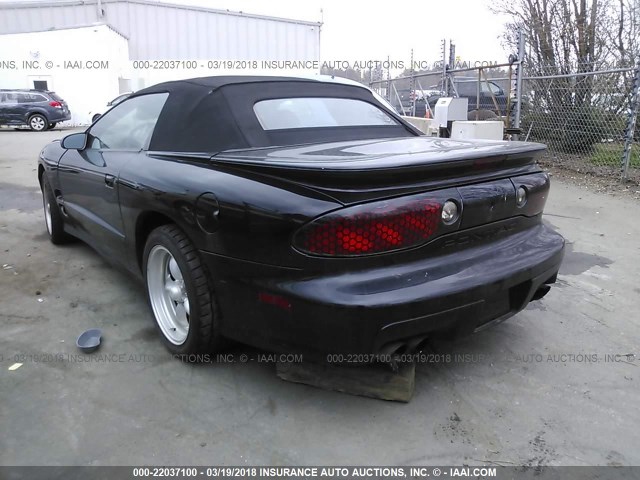 2G2FV32G7W2225602 - 1998 PONTIAC FIREBIRD TRANS AM BLACK photo 3