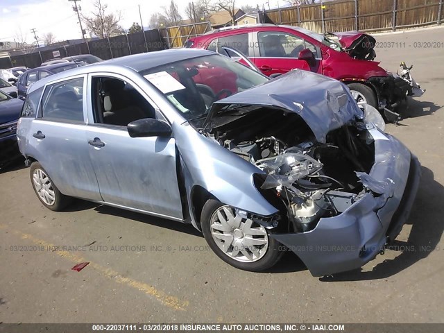2T1KR32E28C695124 - 2008 TOYOTA COROLLA MATRIX XR BLUE photo 1
