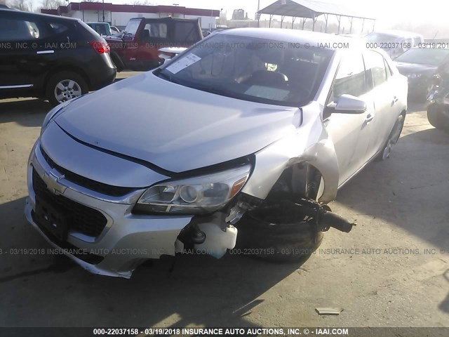 1G11H5SLXEF262364 - 2014 CHEVROLET MALIBU LTZ SILVER photo 6