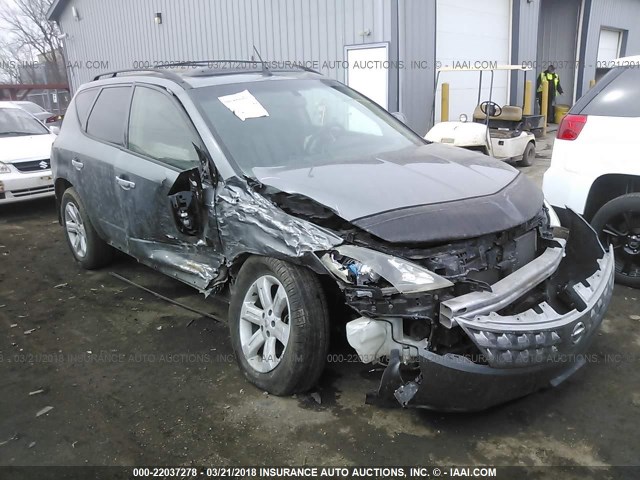 JN8AZ08W76W541883 - 2006 NISSAN MURANO SL/SE/S GRAY photo 1