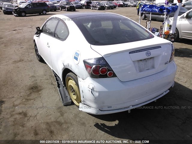 JTKDE167X80232932 - 2008 TOYOTA SCION TC 白色 照片 3