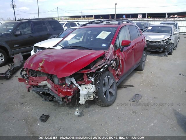 JF2GPABC6H8205182 - 2017 SUBARU CROSSTREK PREMIUM Qırmızı foto 2