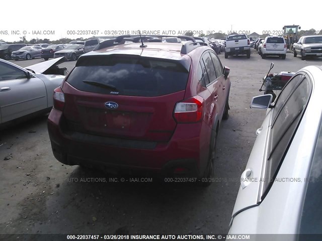 JF2GPABC6H8205182 - 2017 SUBARU CROSSTREK PREMIUM Qırmızı foto 4