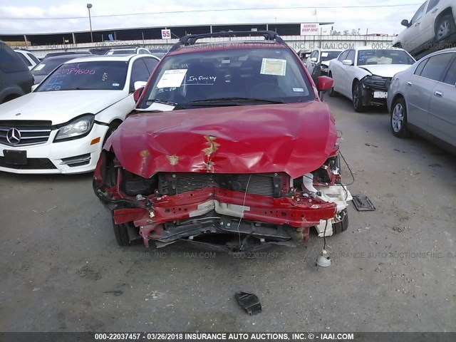 JF2GPABC6H8205182 - 2017 SUBARU CROSSTREK PREMIUM Qırmızı foto 6