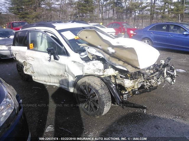 4S4BSBJCXG3263186 - 2016 SUBARU OUTBACK 2.5I LIMITED WHITE photo 1