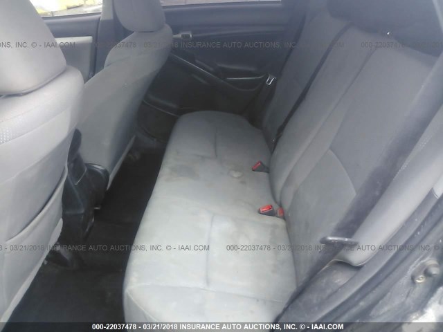 2T1KU4EE8AC529955 - 2010 TOYOTA COROLLA MATRIX  GRAY photo 8