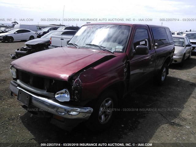 4F4CR12A3VTM14210 - 1997 MAZDA B2300 RED photo 2