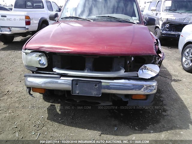 4F4CR12A3VTM14210 - 1997 MAZDA B2300 RED photo 6