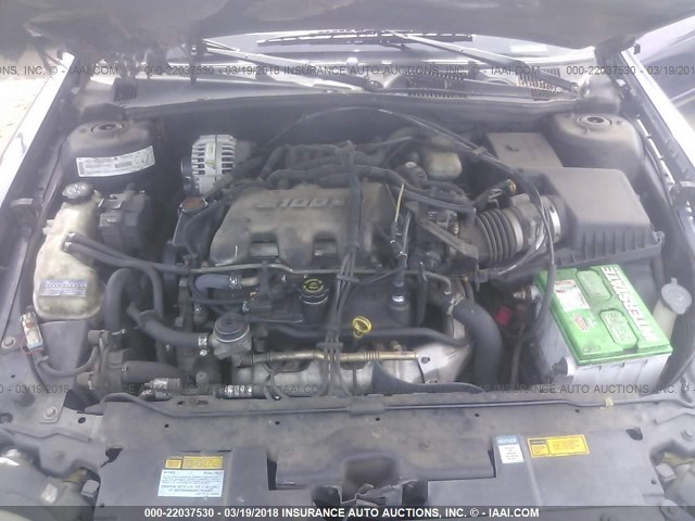 1G1NE52J5Y6164016 - 2000 CHEVROLET MALIBU LS ლურჯი ფოტო 10