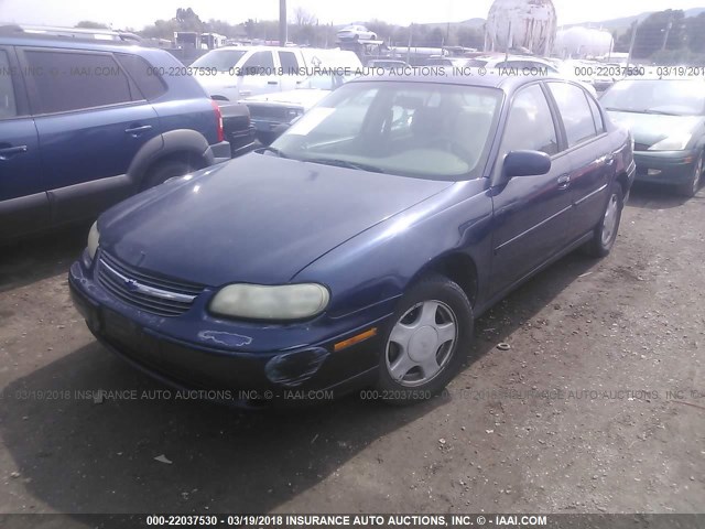 1G1NE52J5Y6164016 - 2000 CHEVROLET MALIBU LS ლურჯი ფოტო 2