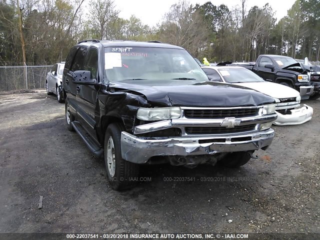 1GNEK13T41R152833 - 2001 CHEVROLET TAHOE K1500 BLACK photo 6