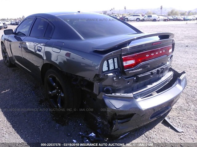 2C3CDXCT1EH333296 - 2014 DODGE CHARGER R/T GRAY photo 6