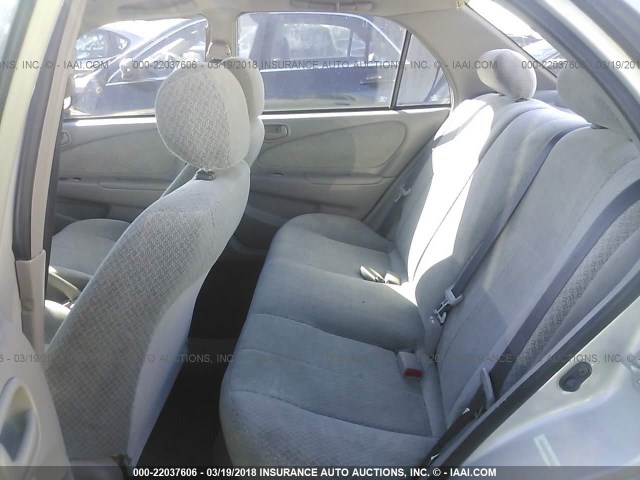 1NXBR12E4YZ346646 - 2000 TOYOTA COROLLA VE/CE/LE 银色 照片 8