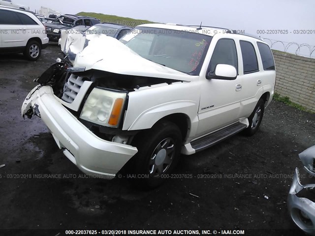 1GYEK63N63R131275 - 2003 CADILLAC ESCALADE LUXURY კრემისფერი ფოტო 2
