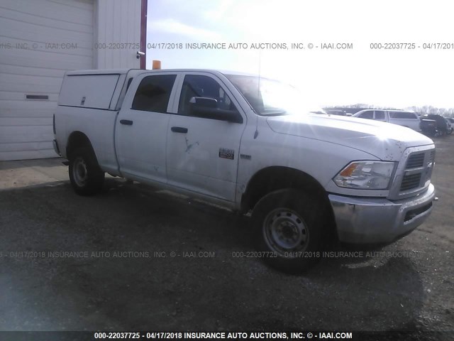 3C6TD5CT7CG259273 - 2012 DODGE RAM 2500 ST WHITE photo 1